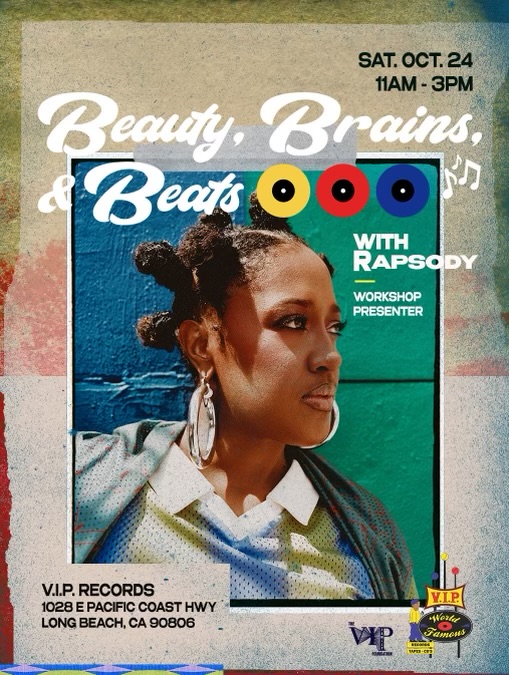 Beauty, Brains & Beats workshop featuring Rapsody