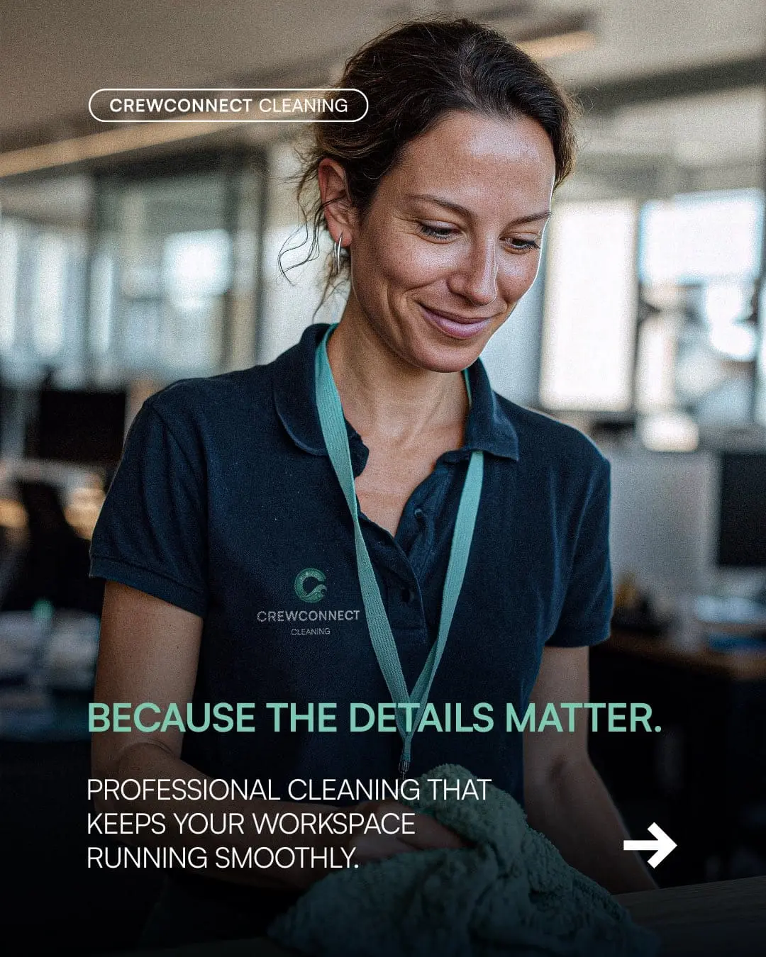 CrewConnect cleaning team in Swansea