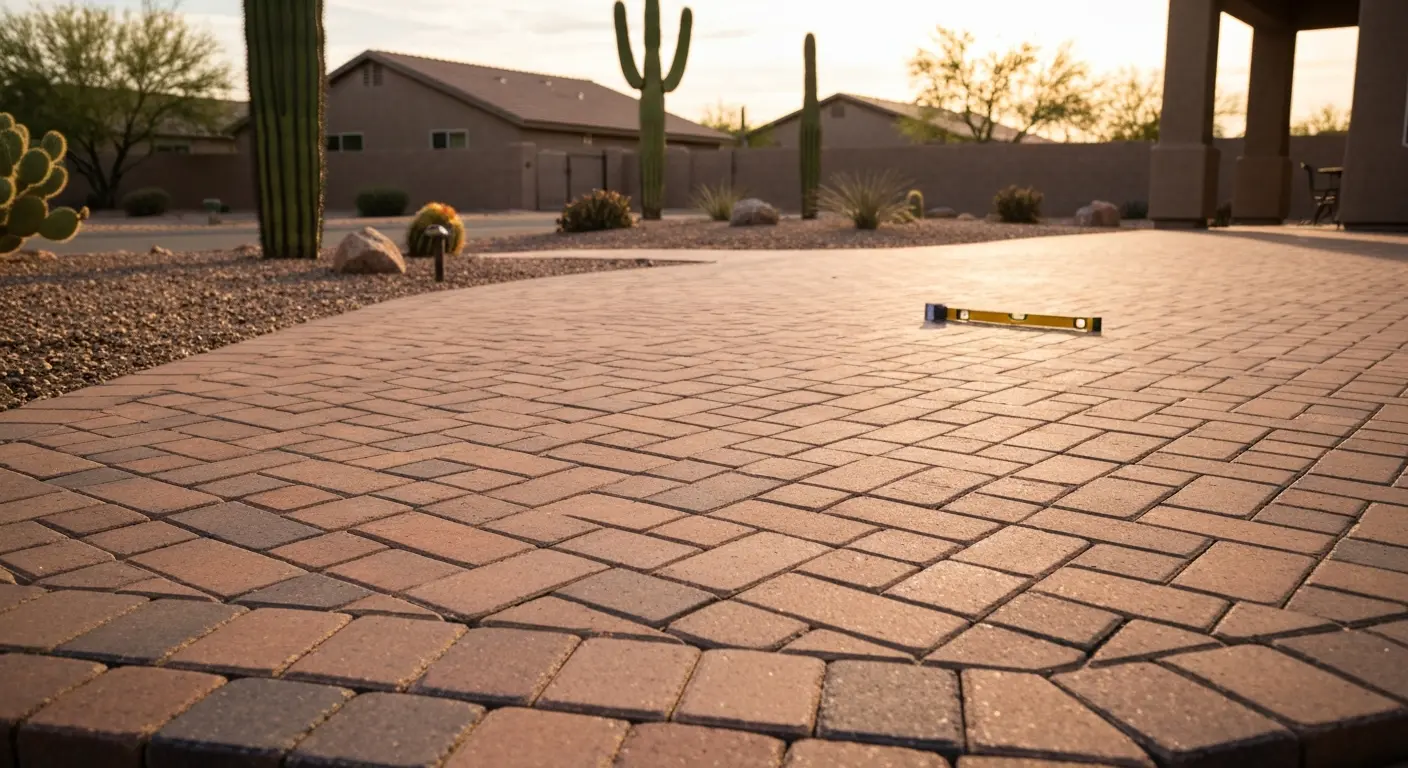 Paver patio in Goodyear
