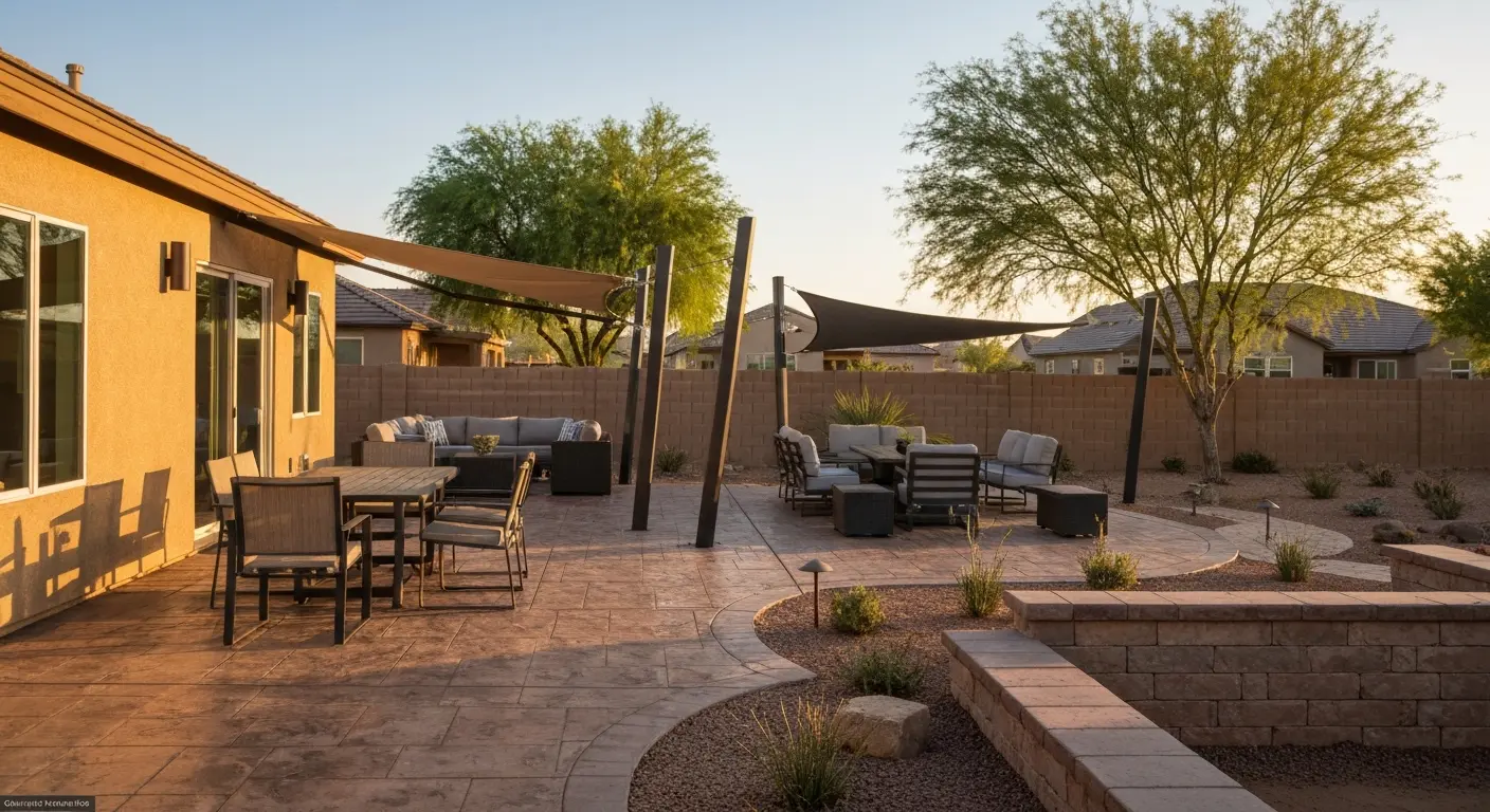 Avondale outdoor living space
