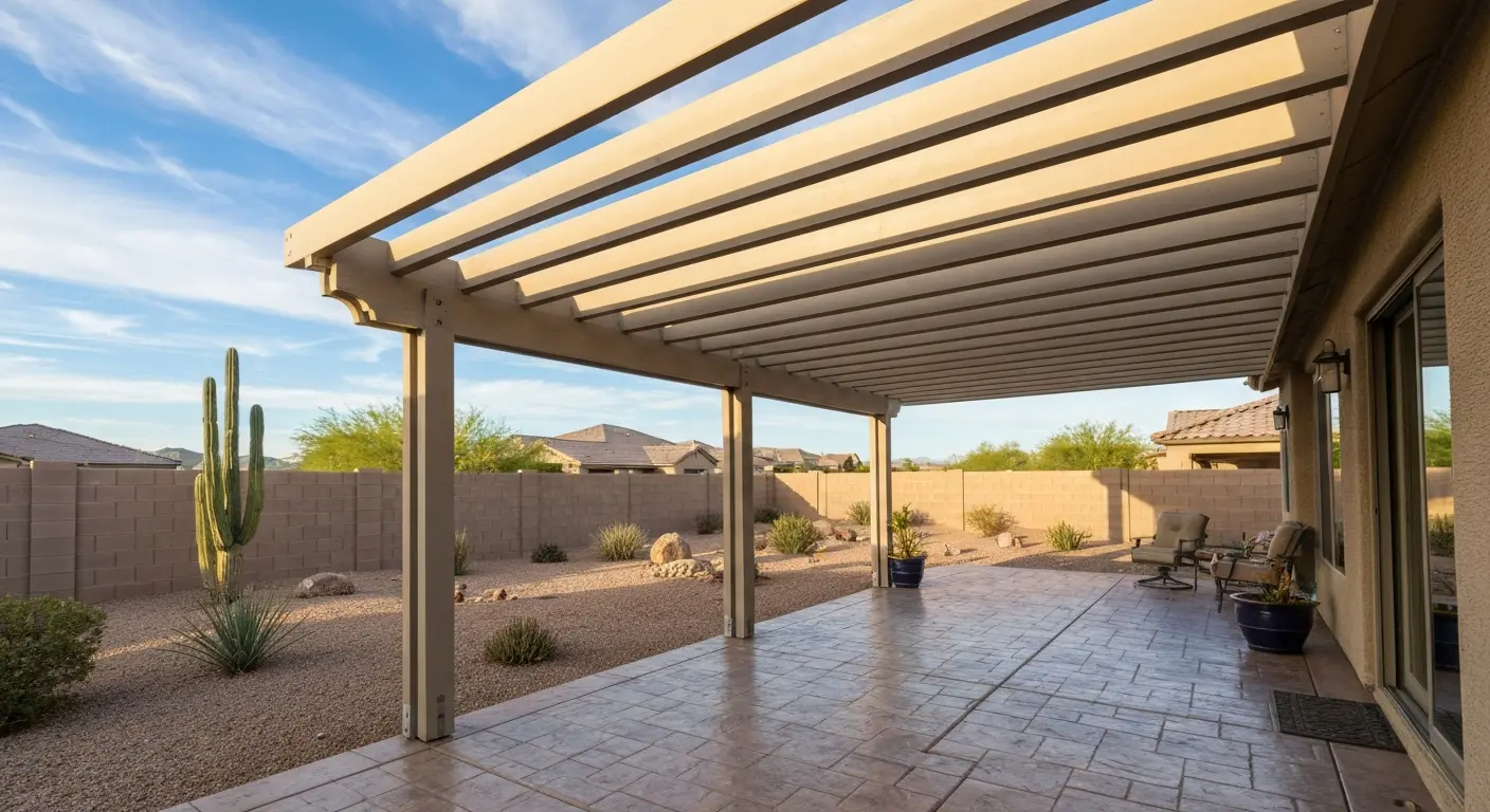 Covered patio Surprise