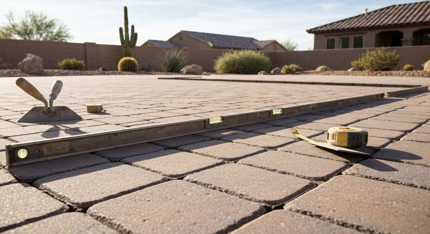 Paver repair and leveling