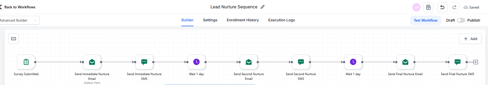 Opt-in workflows