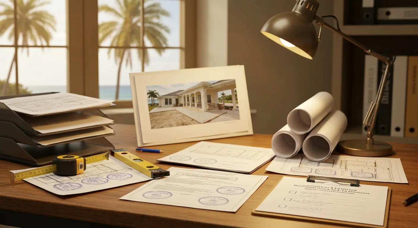 Building permit documents