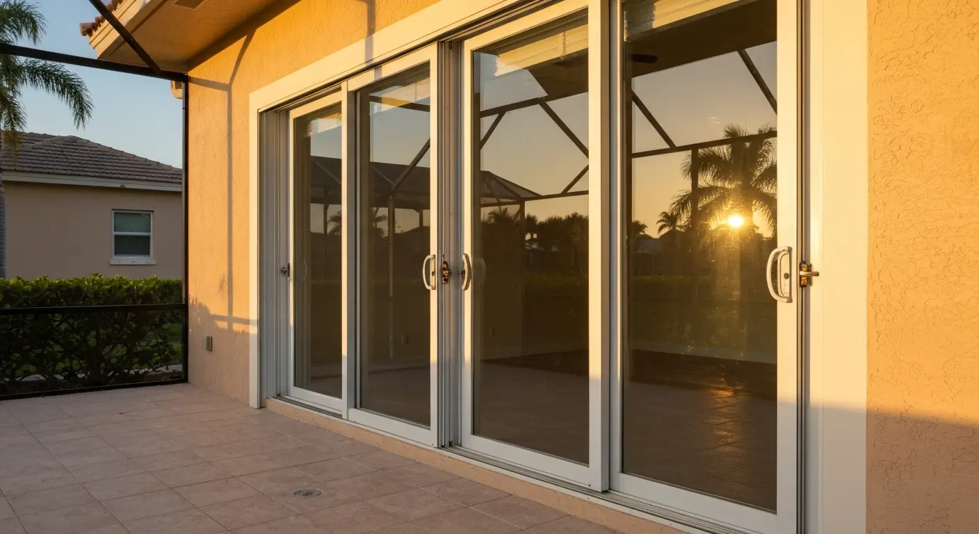 Custom impact doors installed in Pompano Beach FL