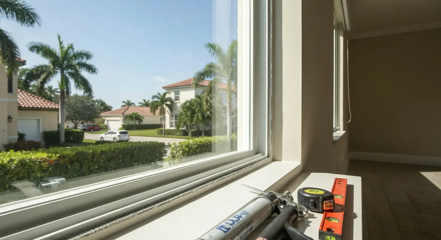 Inland Boca Raton home window install
