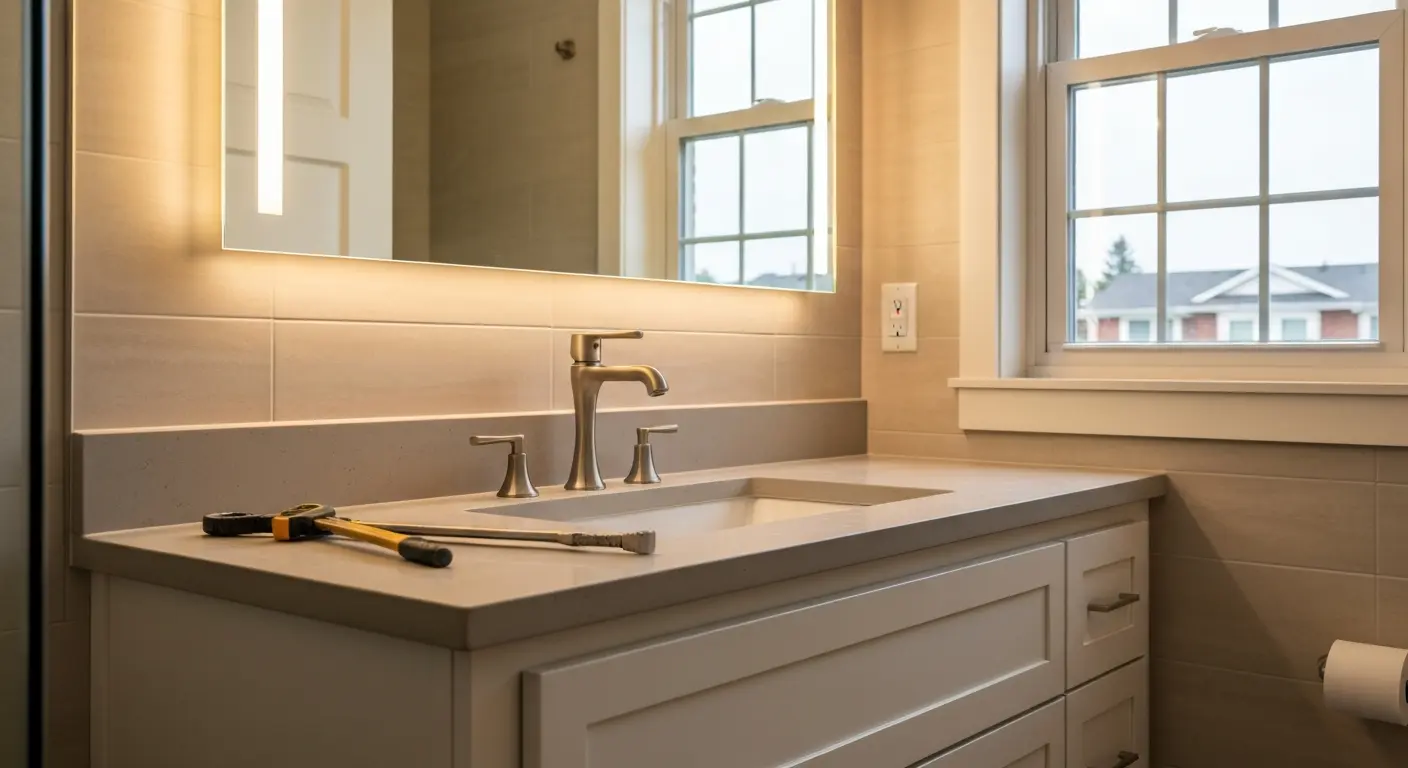Bathroom fixtures upgrade