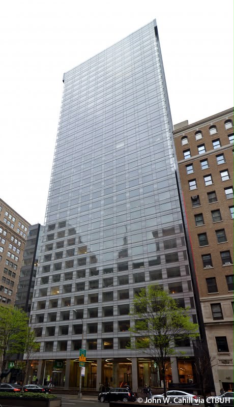 Glass office tower