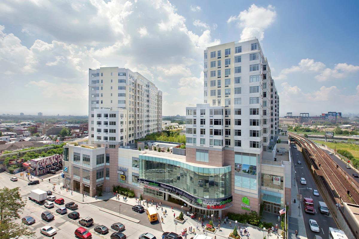 Mixed-use residential and retail center