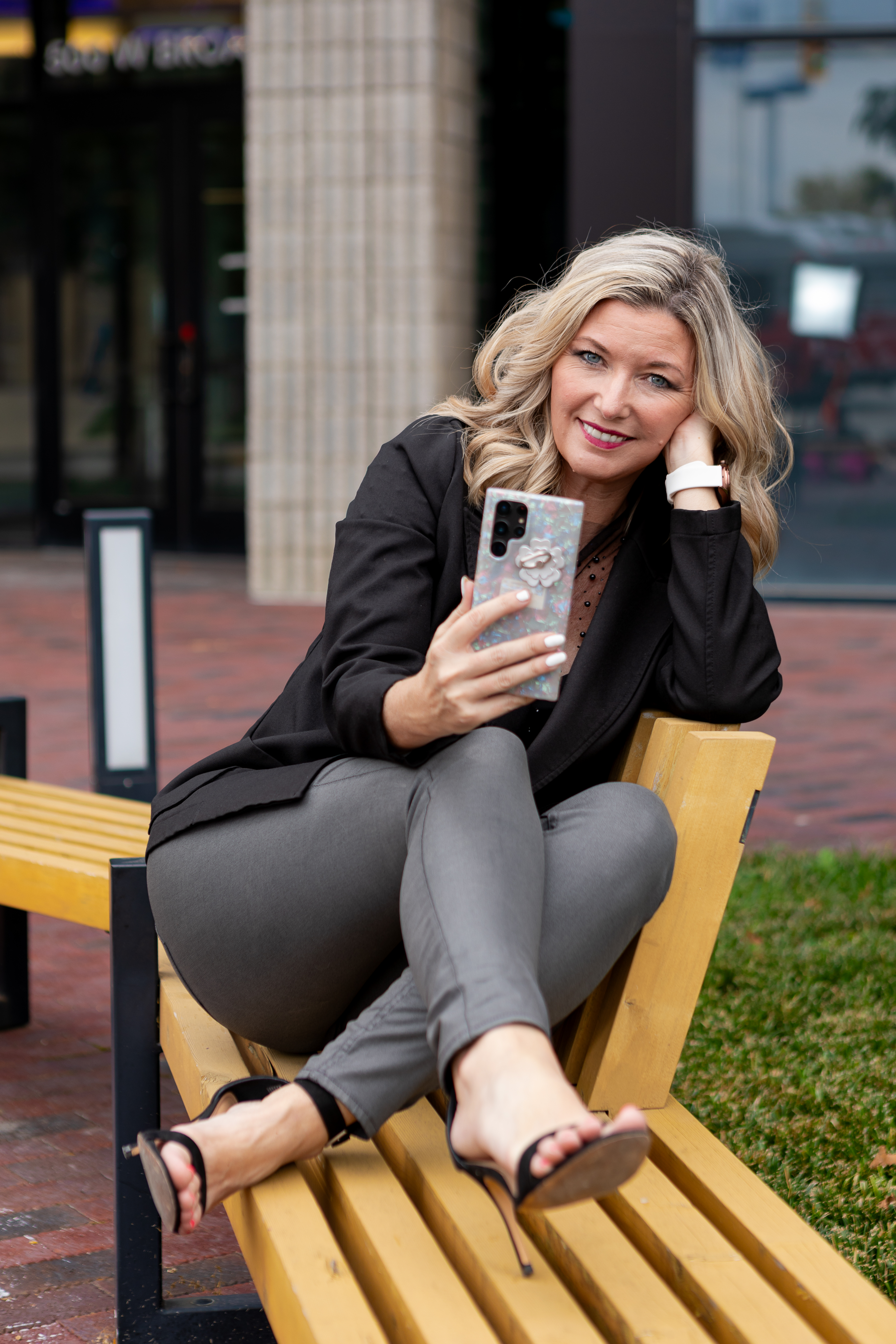 Crissy Conner, author and visibility expert, in a professional portrait