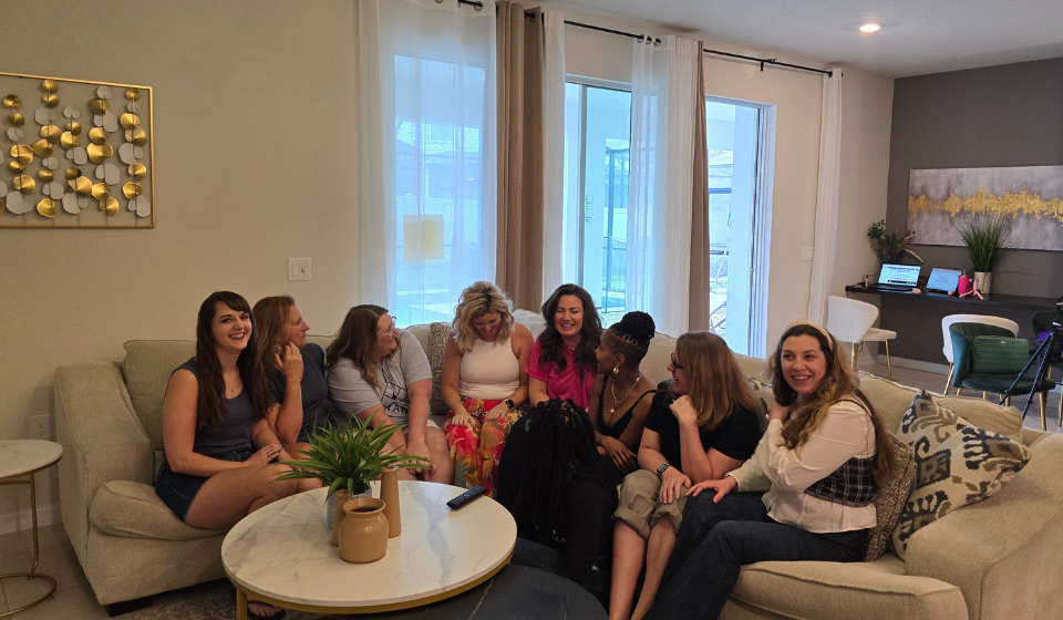 Crissy with OMNI members