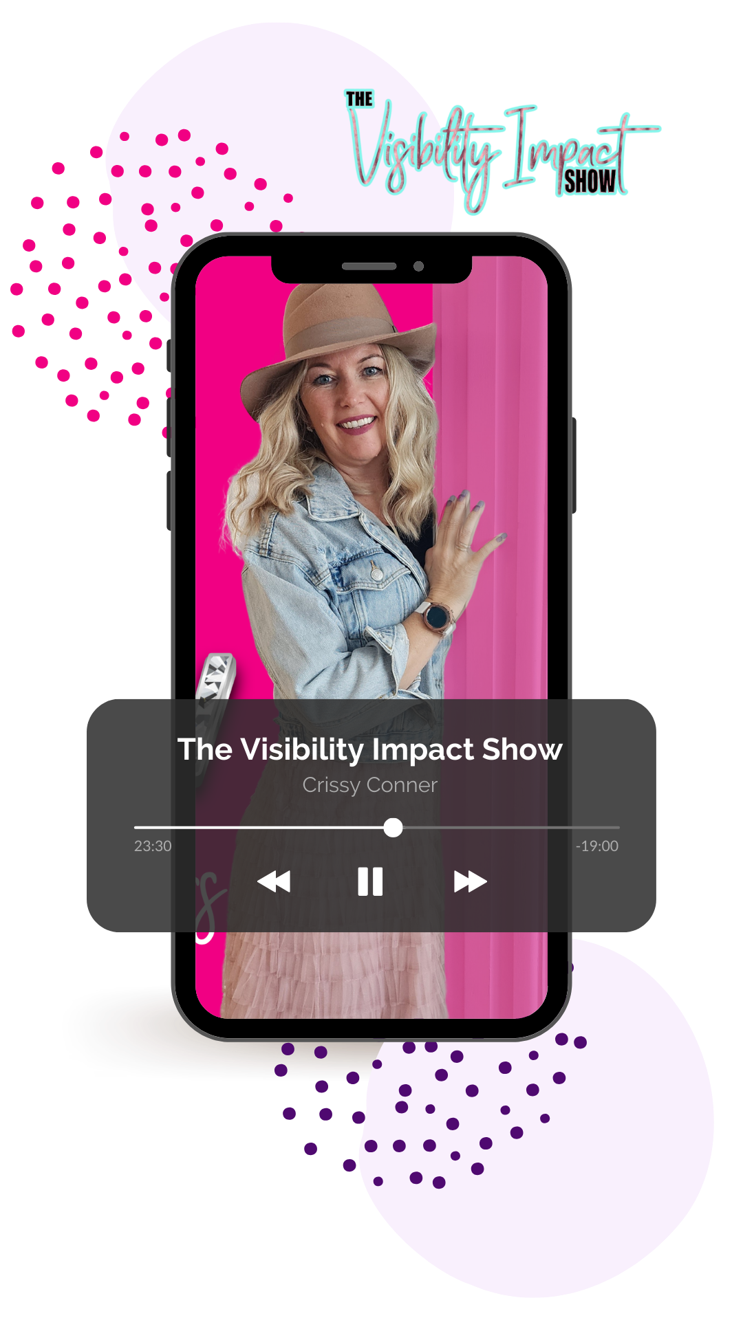 Crissy Conner, host of The Visibility Impact Show and founder of The Visible CEO