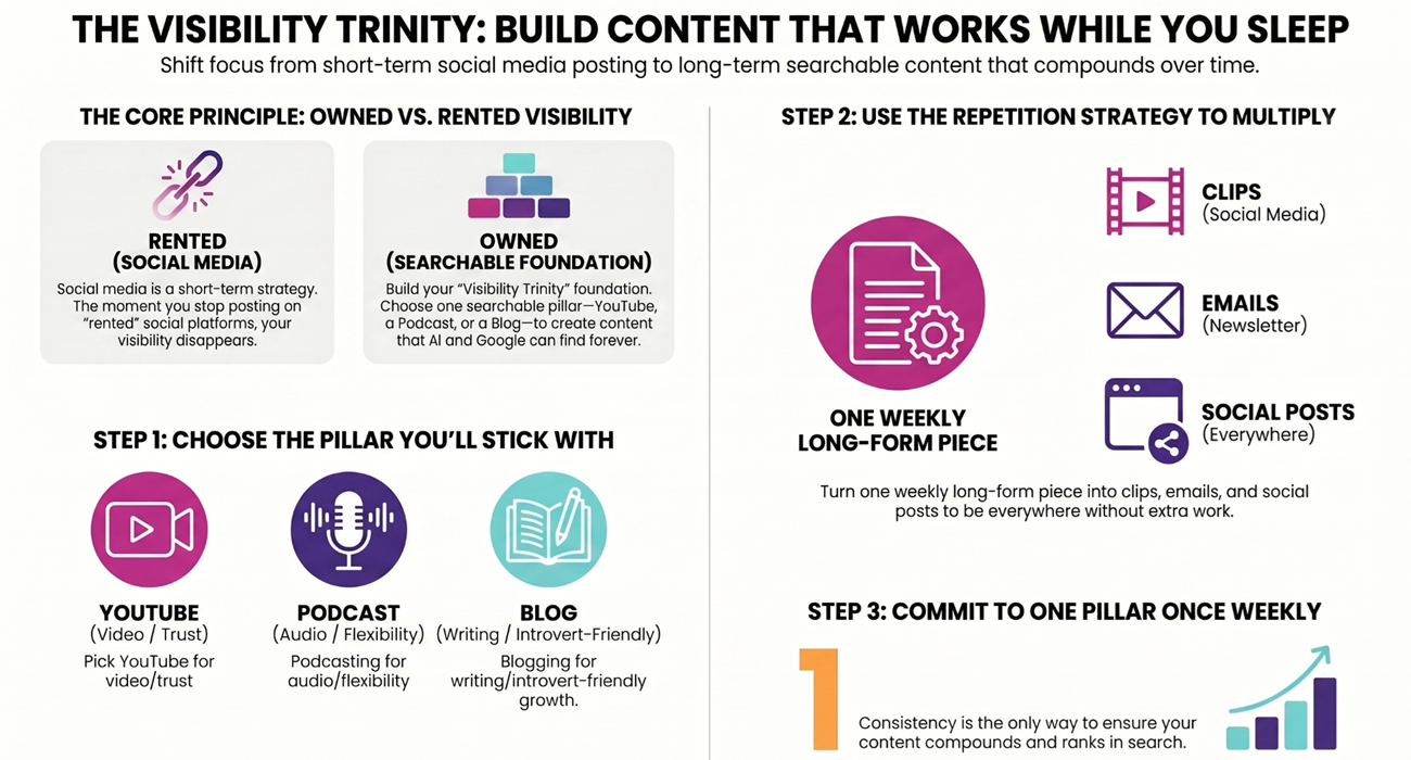 the visibility trinity for visibility that works harder than you do the visibility trinity for visibility that works harder than you do