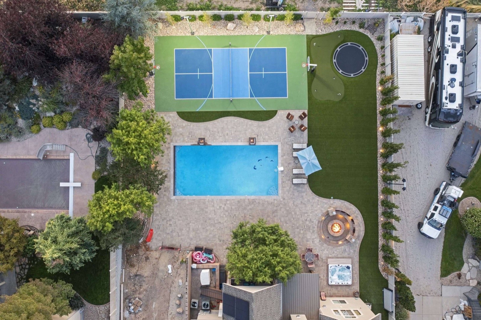 Sports Courts by All States Landscaping