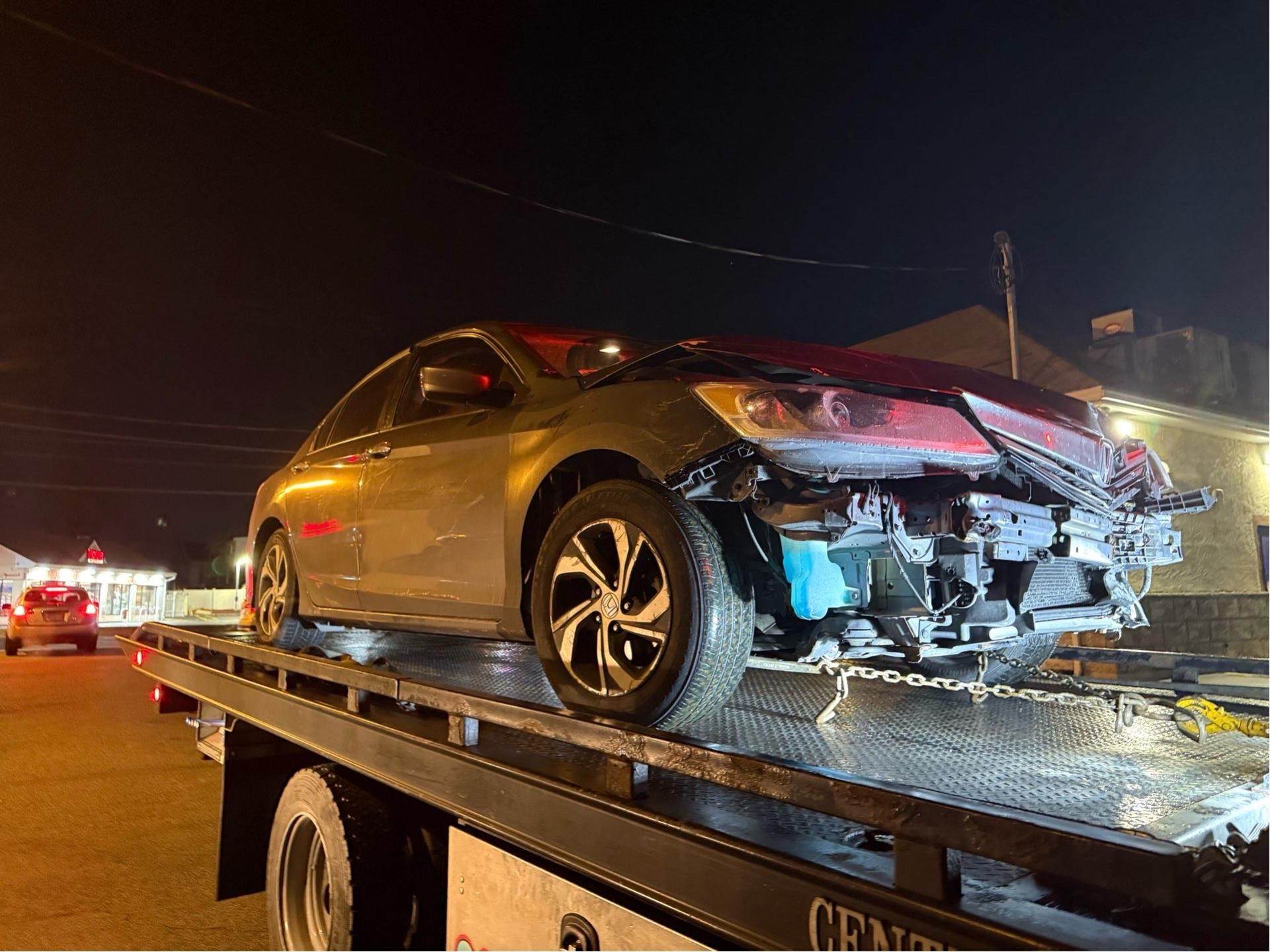 Accident towing Boston