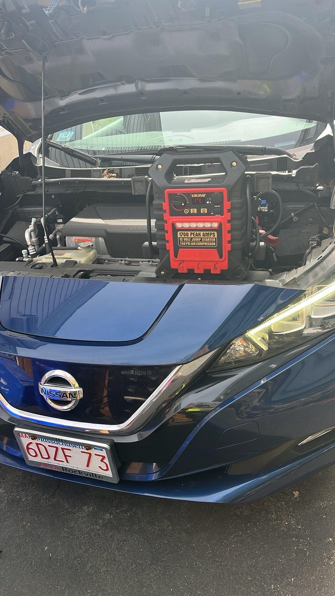 Battery jump start service Boston