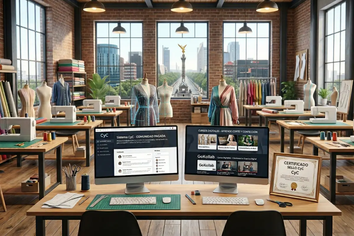 Aula moderna de Sistema CyC combinando tecnología de vanguardia y diseño de modas tradicional