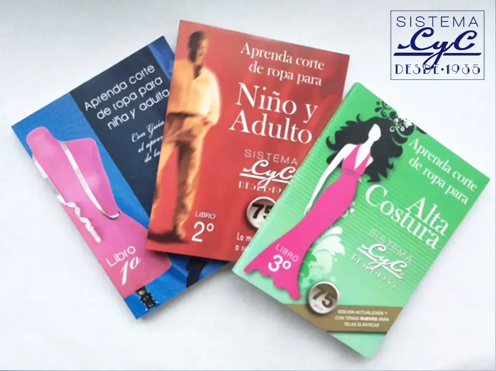 Colección completa de los tres libros oficiales de Sistema CyC