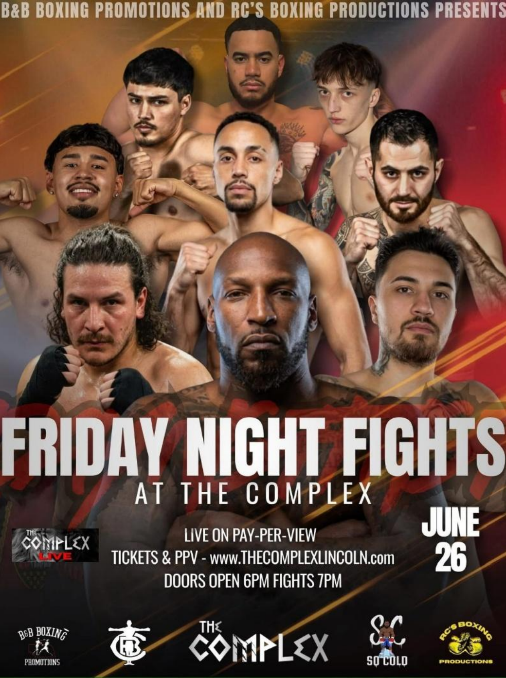 Affiche Friday Night Fights
