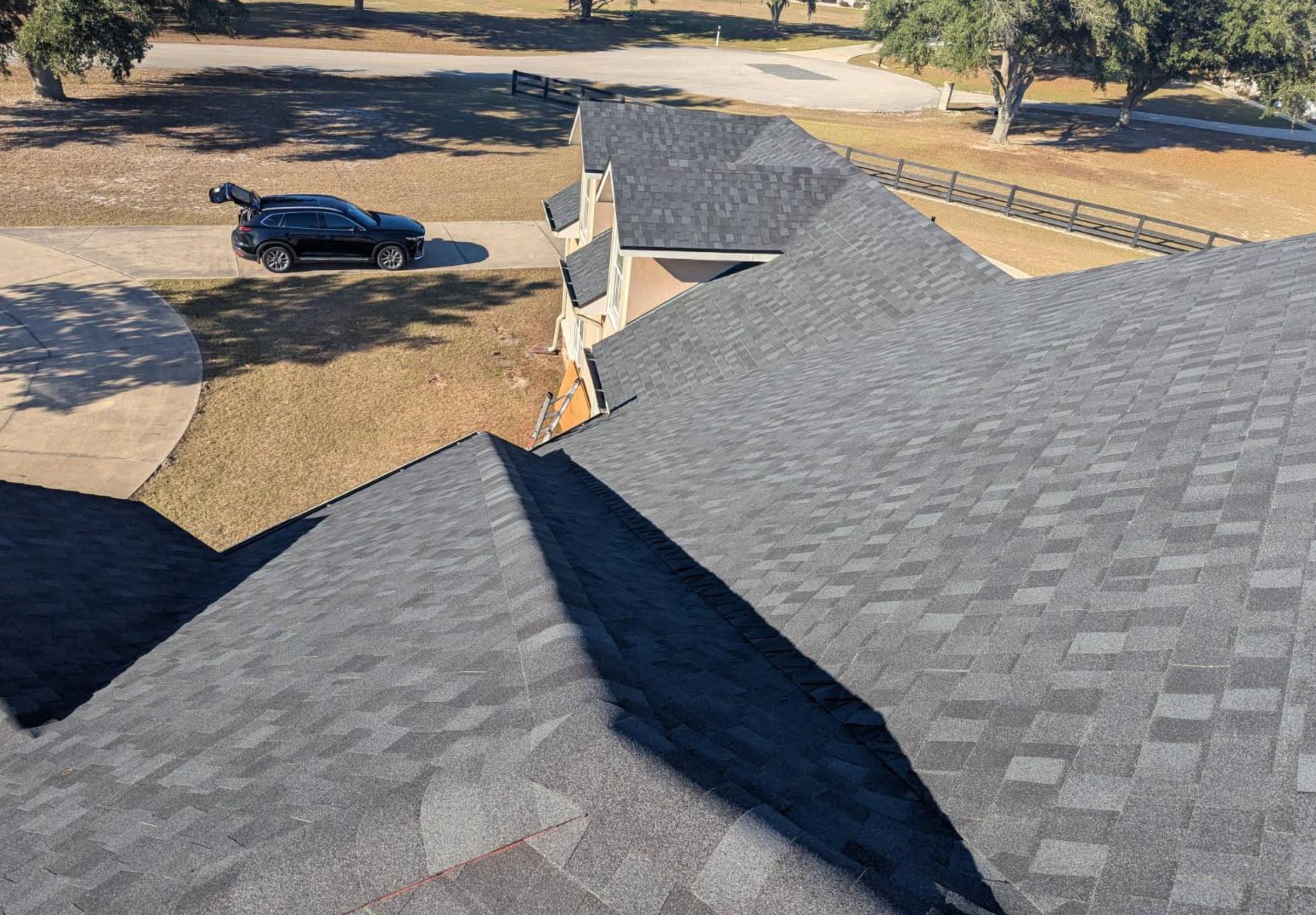 White Springs FL residential roofing project featuring professionally installed architectural shingles and improved curb appeal.