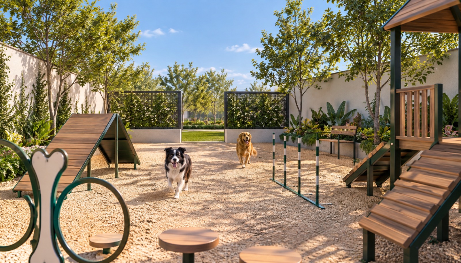 Parque para mascotas