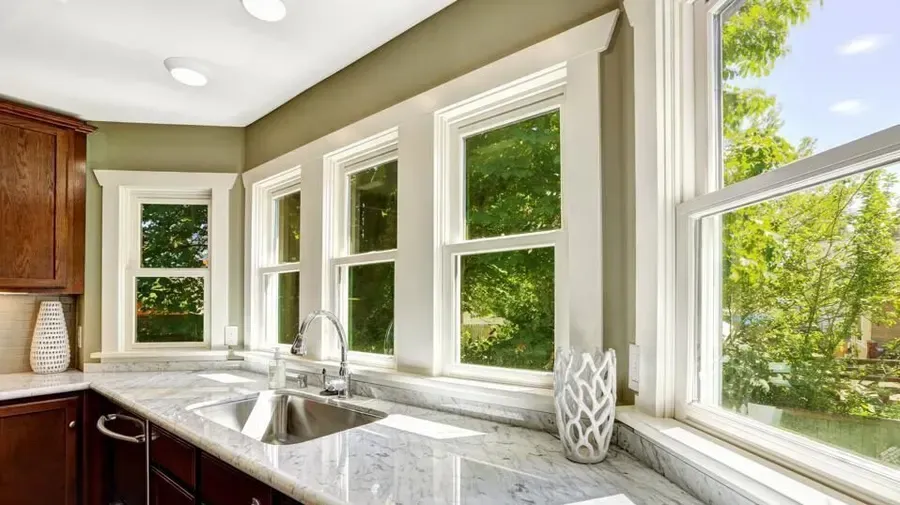 Low-E glass window installation