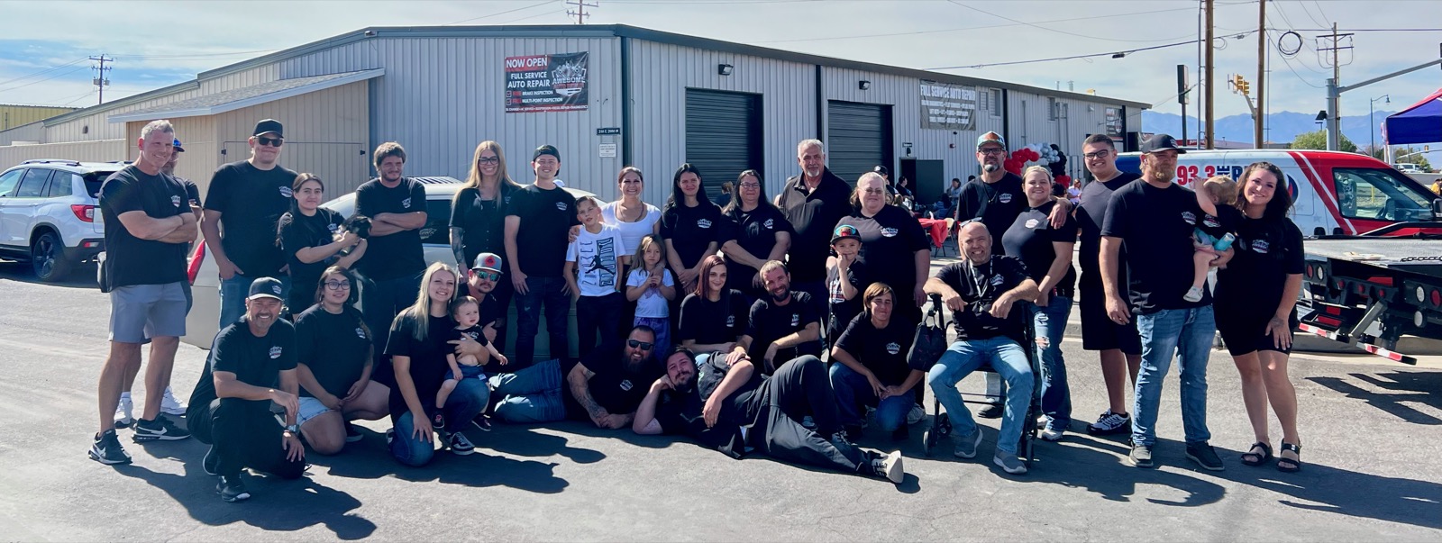 Awesome Auto Repair team at the Grand Opening, 310 E 2000 N, Tooele UT