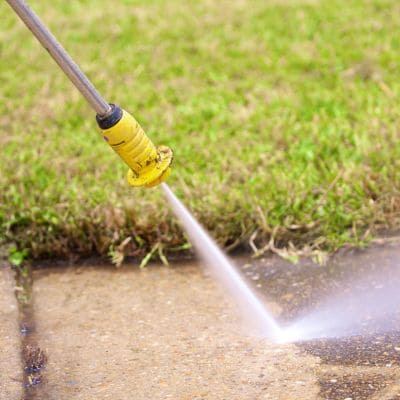 sidewalk pressure washing