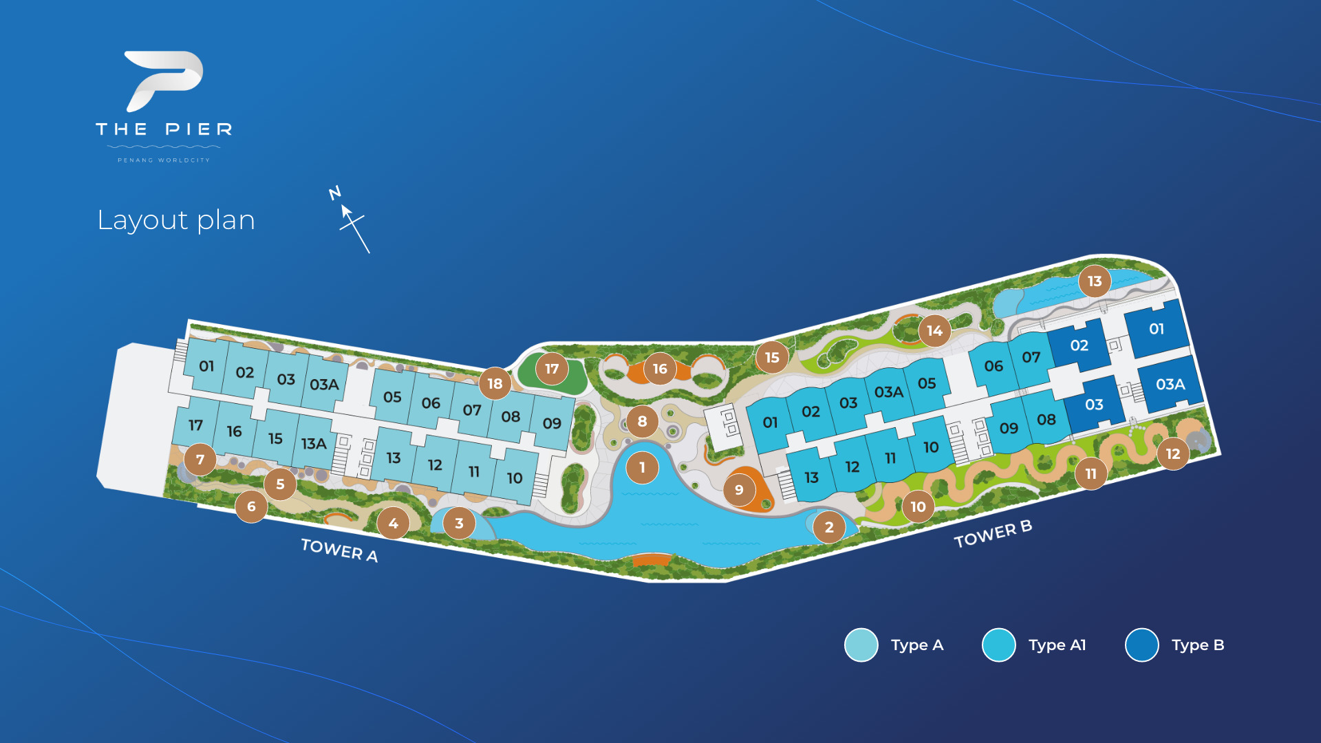 The Pier Layout Plan