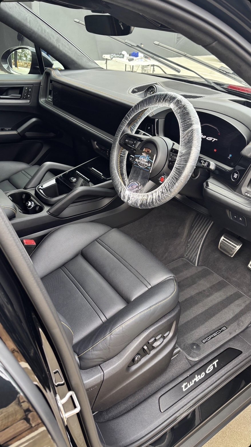BMW interior detail