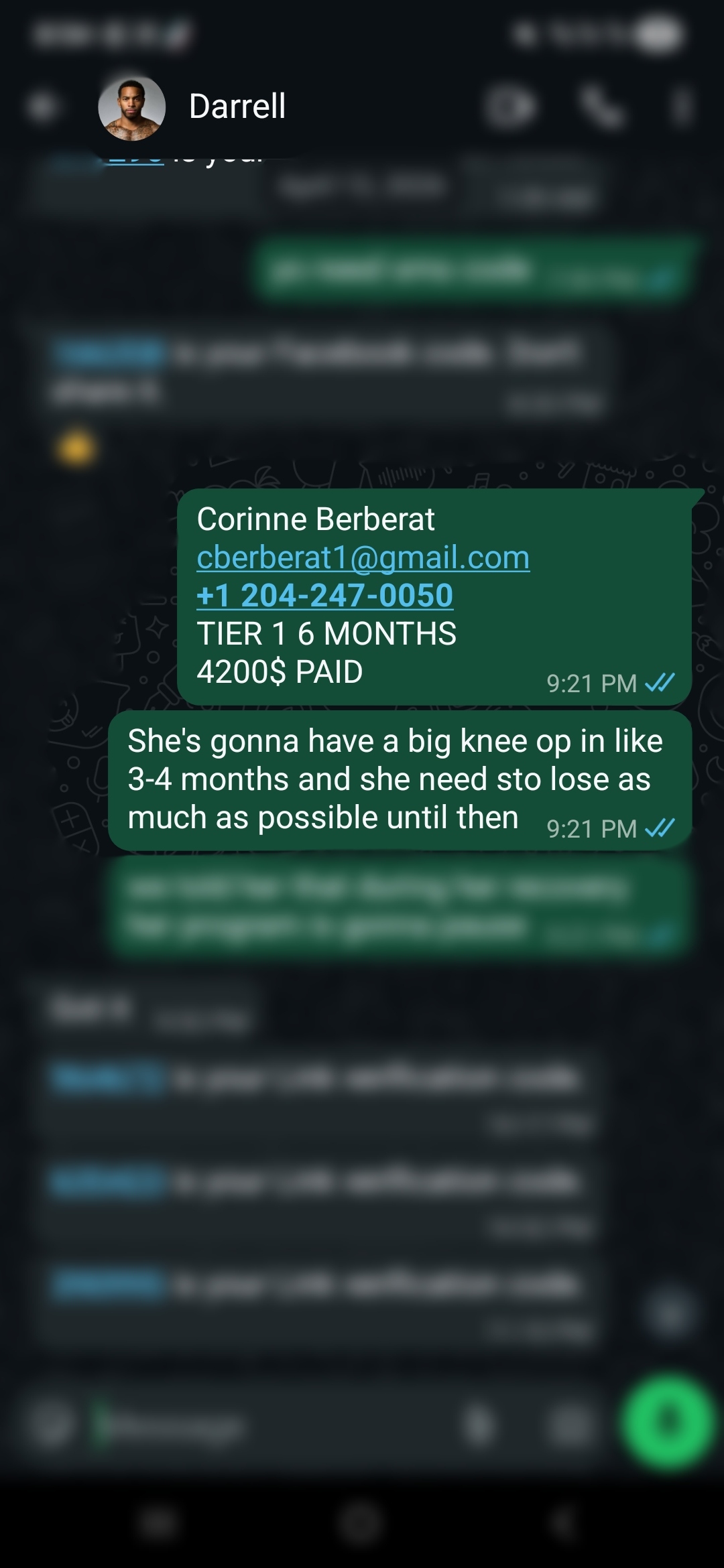 Client Result