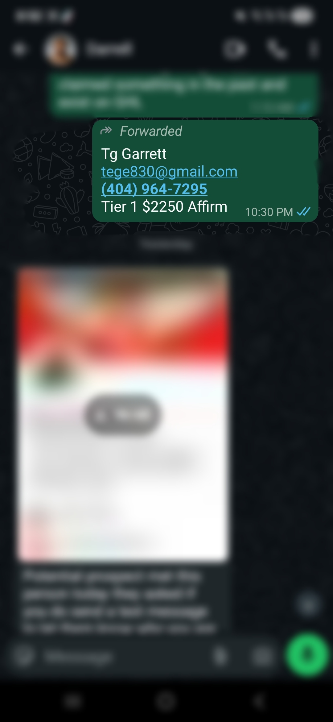 Client Result