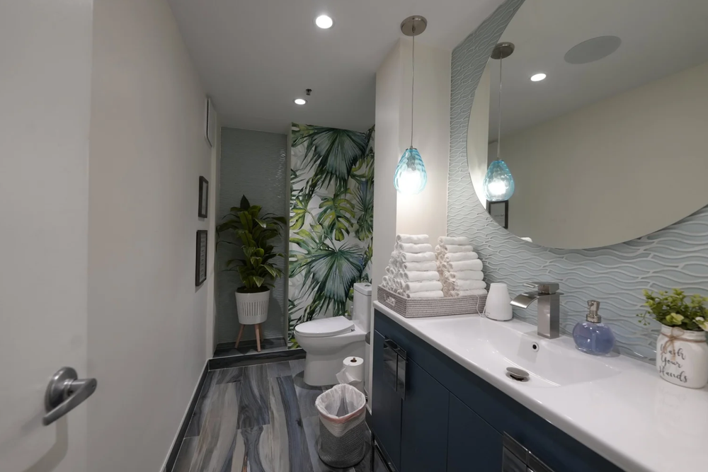 ZZ Med Spa restroom
