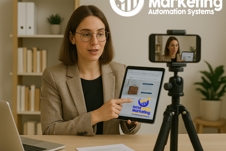 Watersports Manager shooting marketing videos