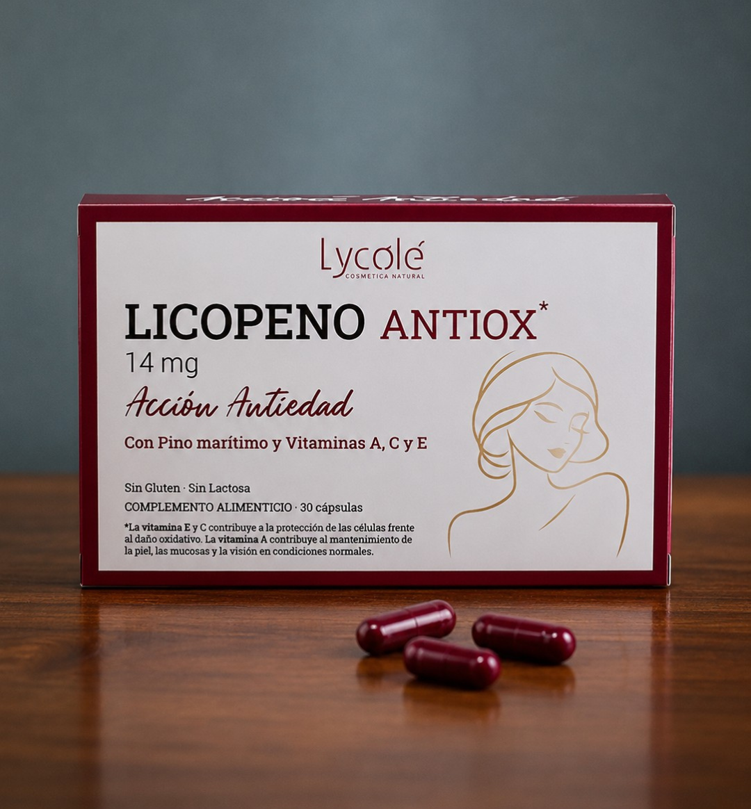Nutricosmético antioxidante Lycolé