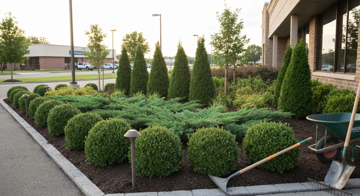 Commercial planting project