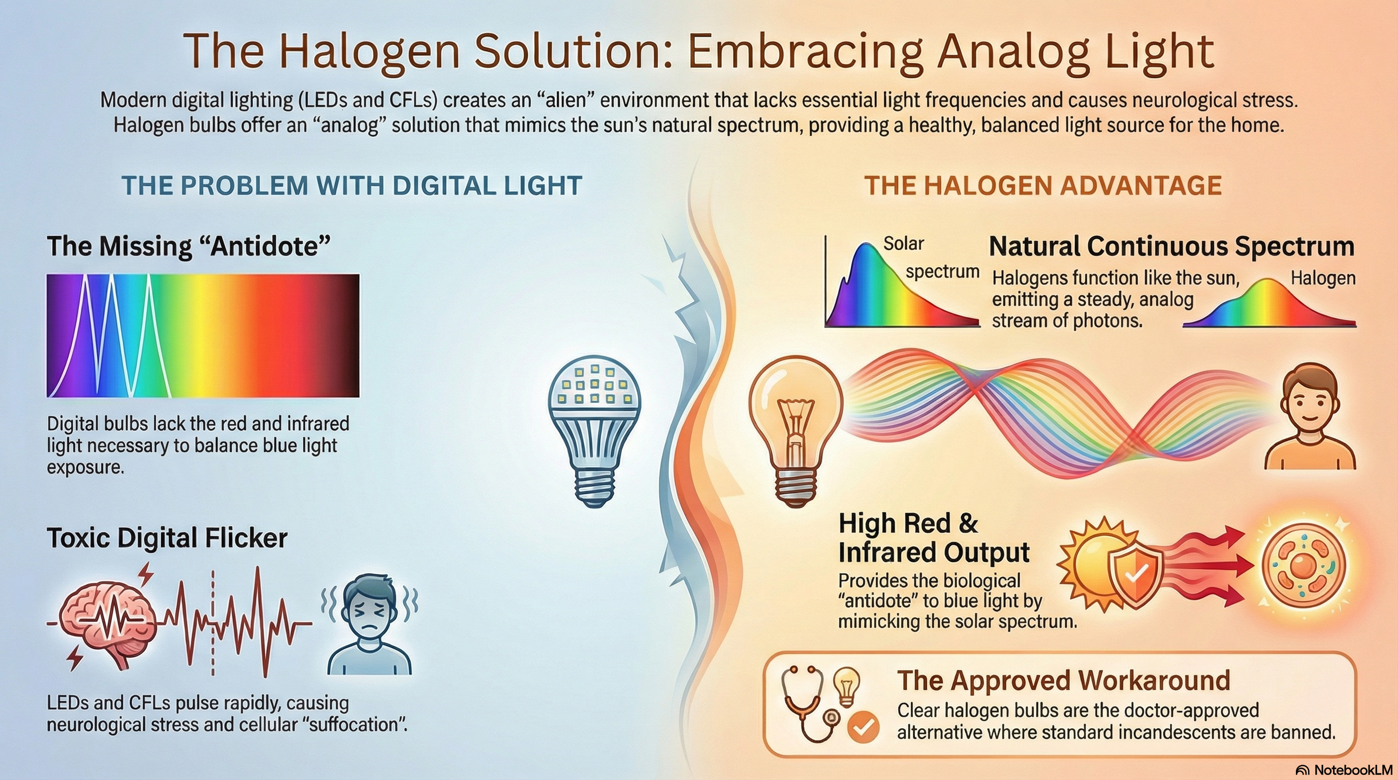 The Halogen Light Solution