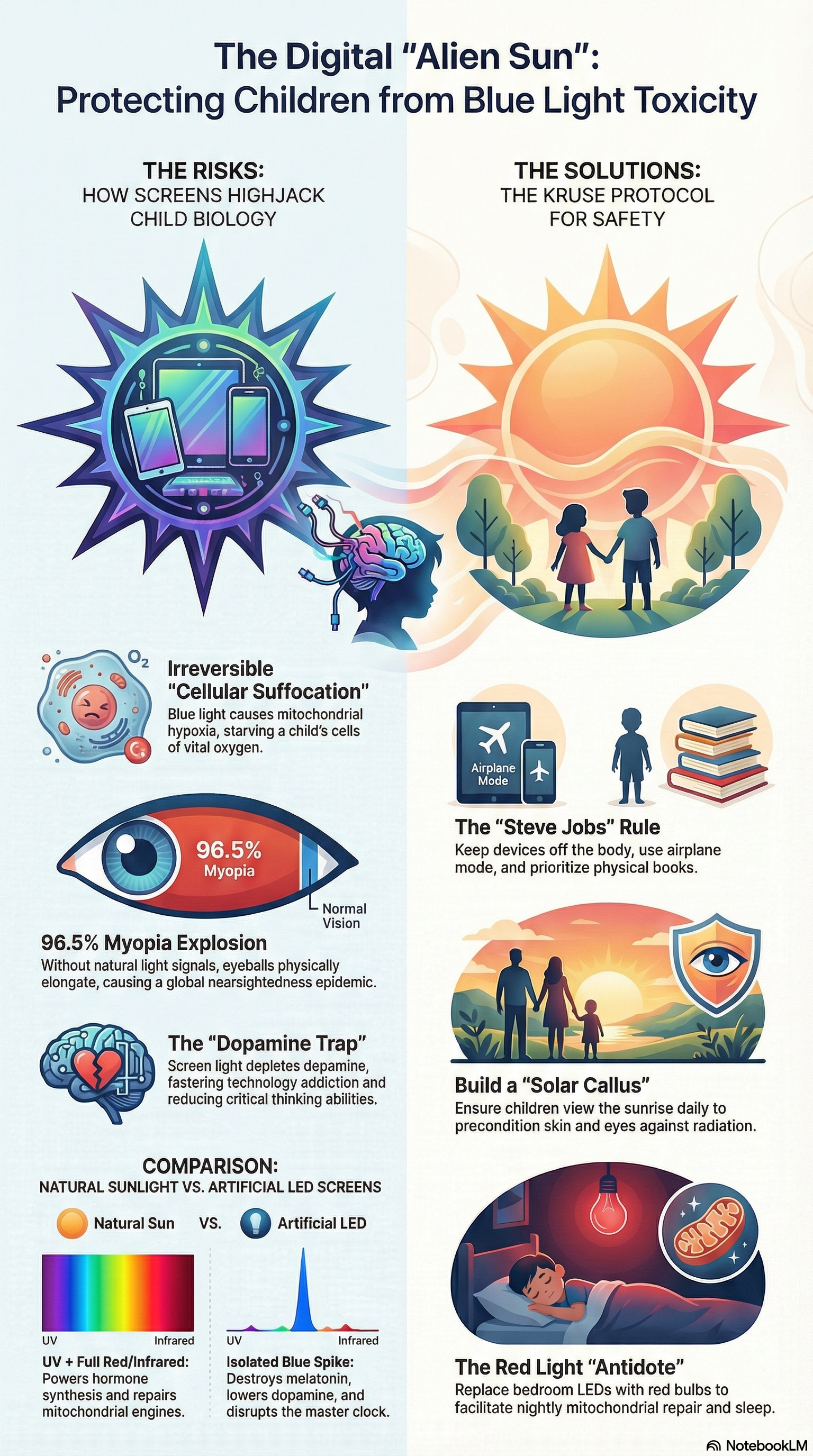 Protecting Children from Blue Light Toxicity