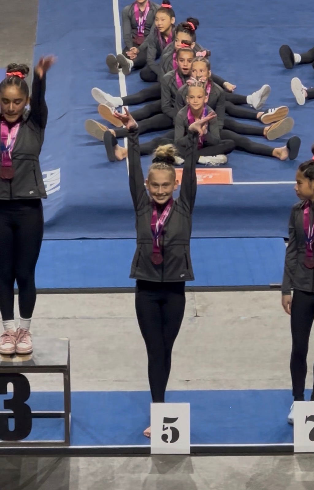 5th Place Beam Salute