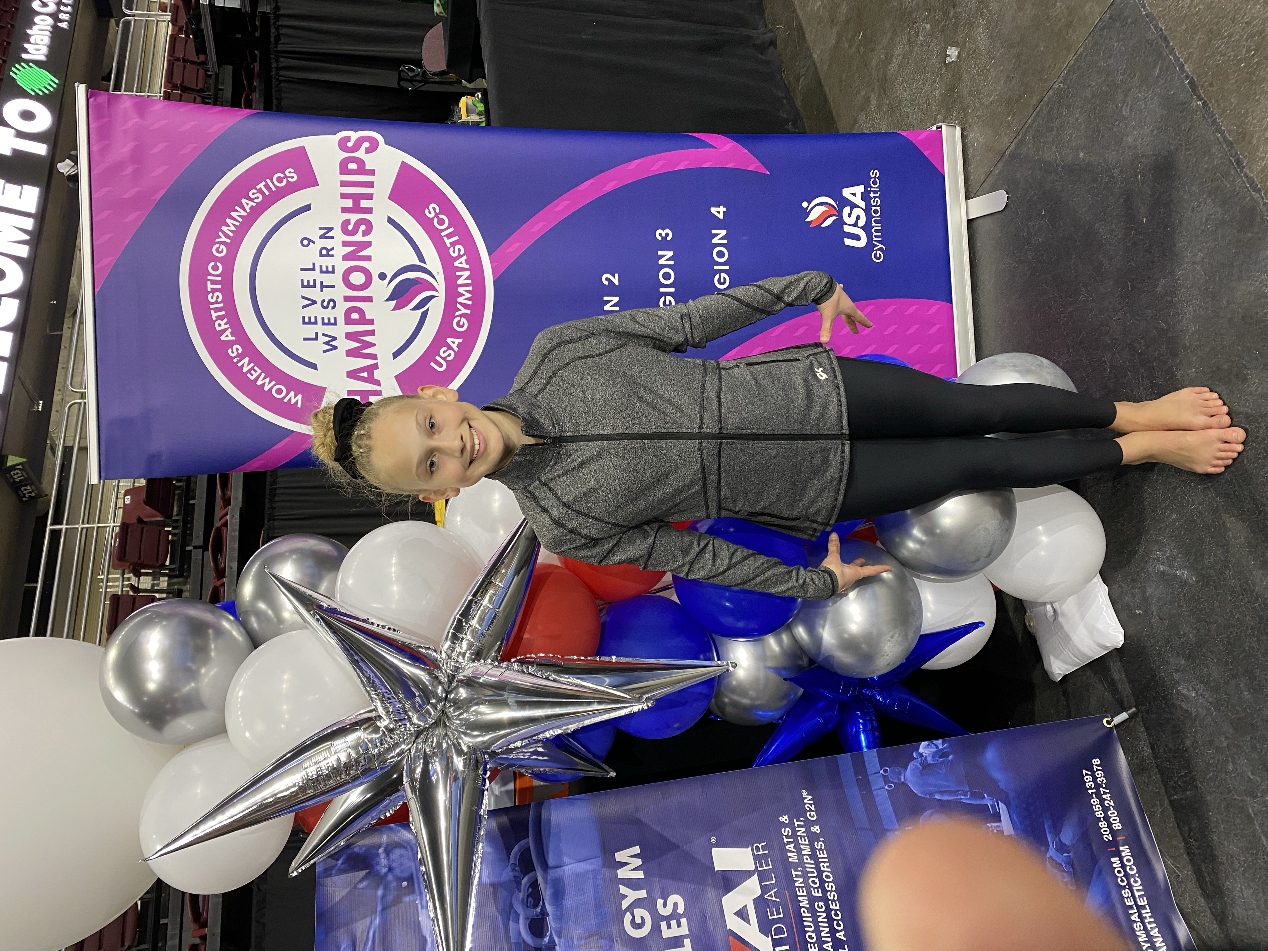 Brynn Saluting
