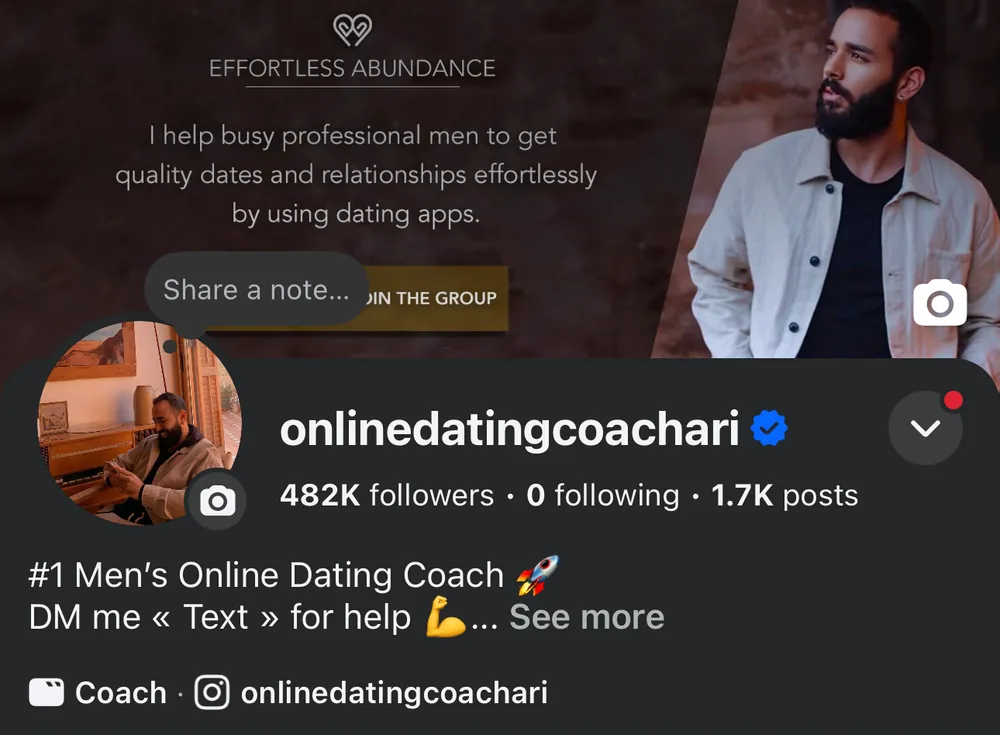 Ari Harden Facebook profile showing 482K followers