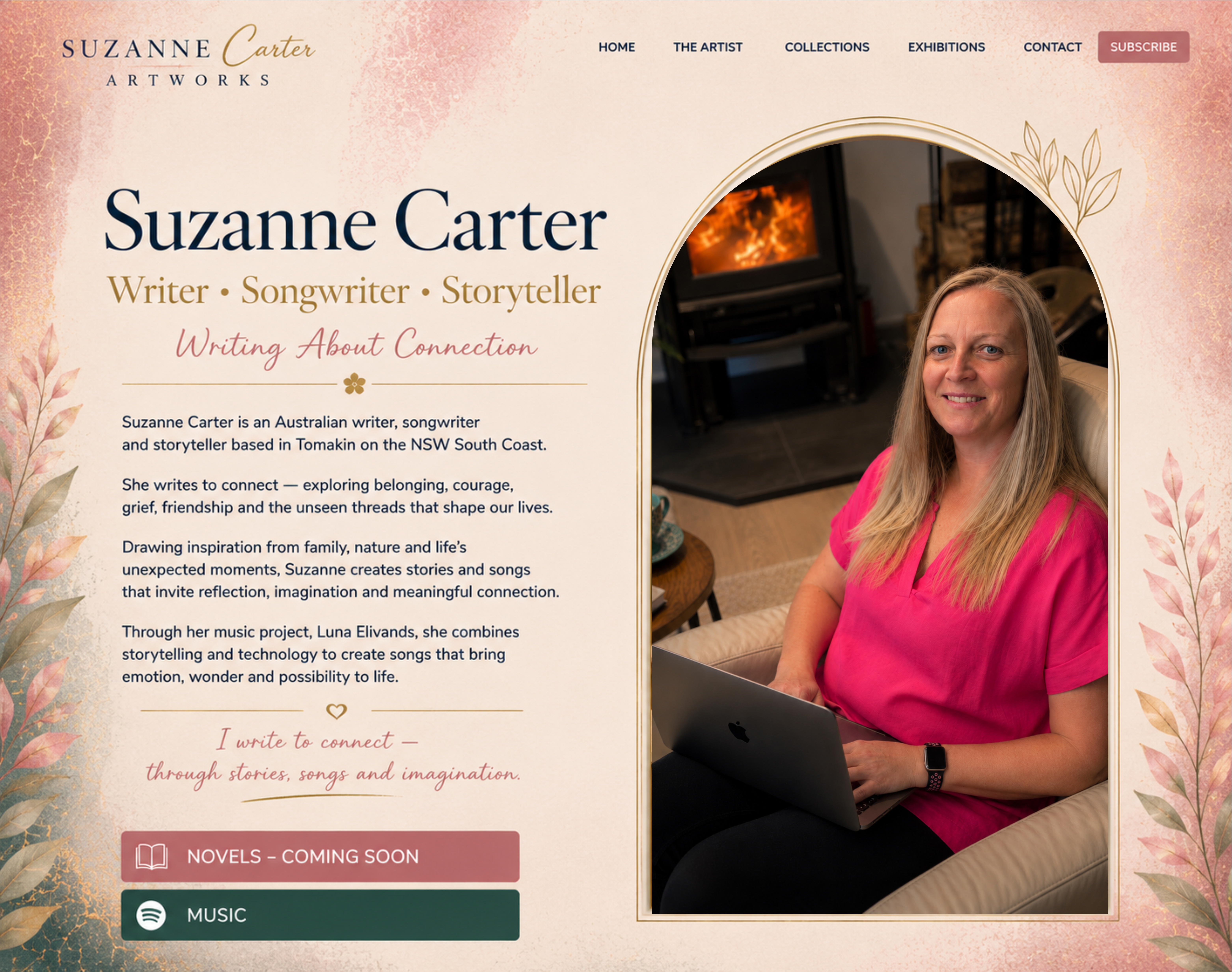 Suzanne Carter Writer Songwriter Storyteller