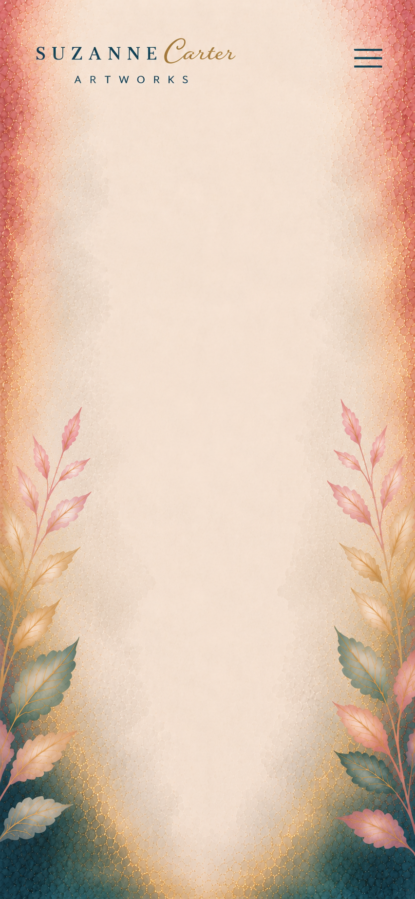 Suzanne Carter Artworks Privacy Statement Mobile Page