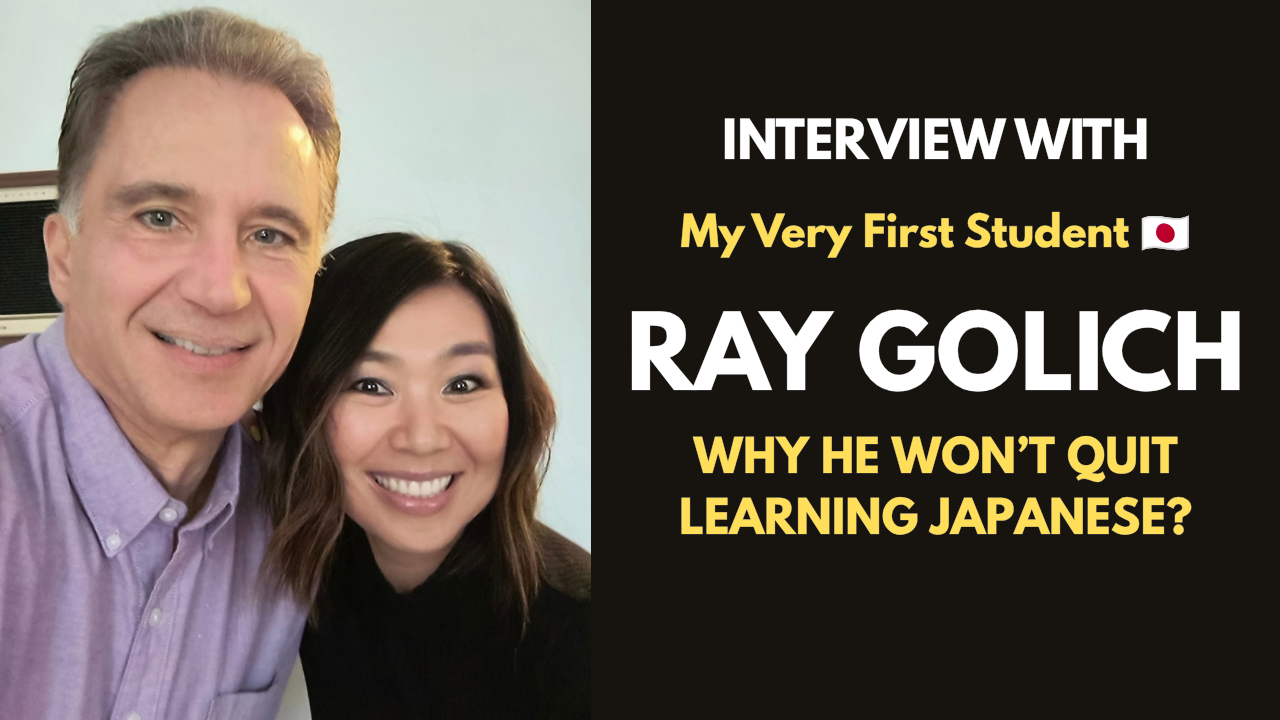 Why he won't quit learning Japanese