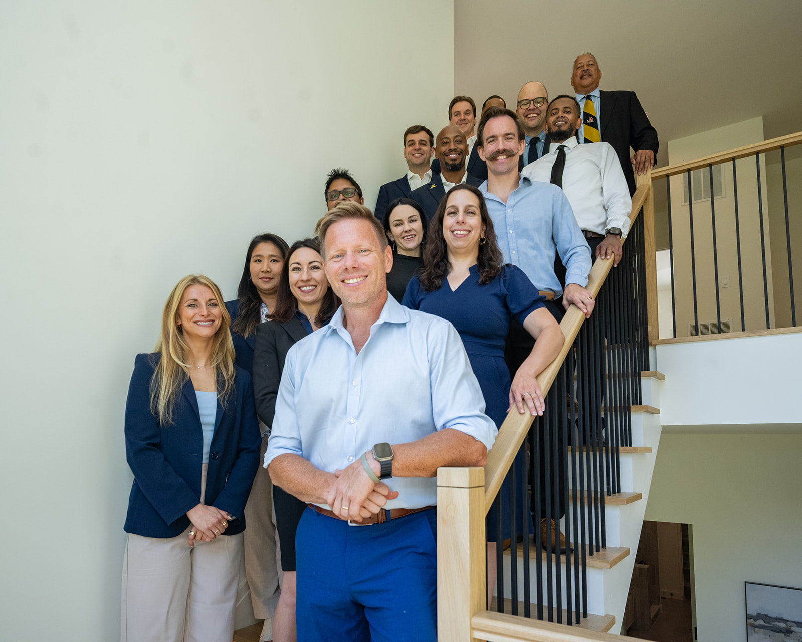 Corporate team member portrait