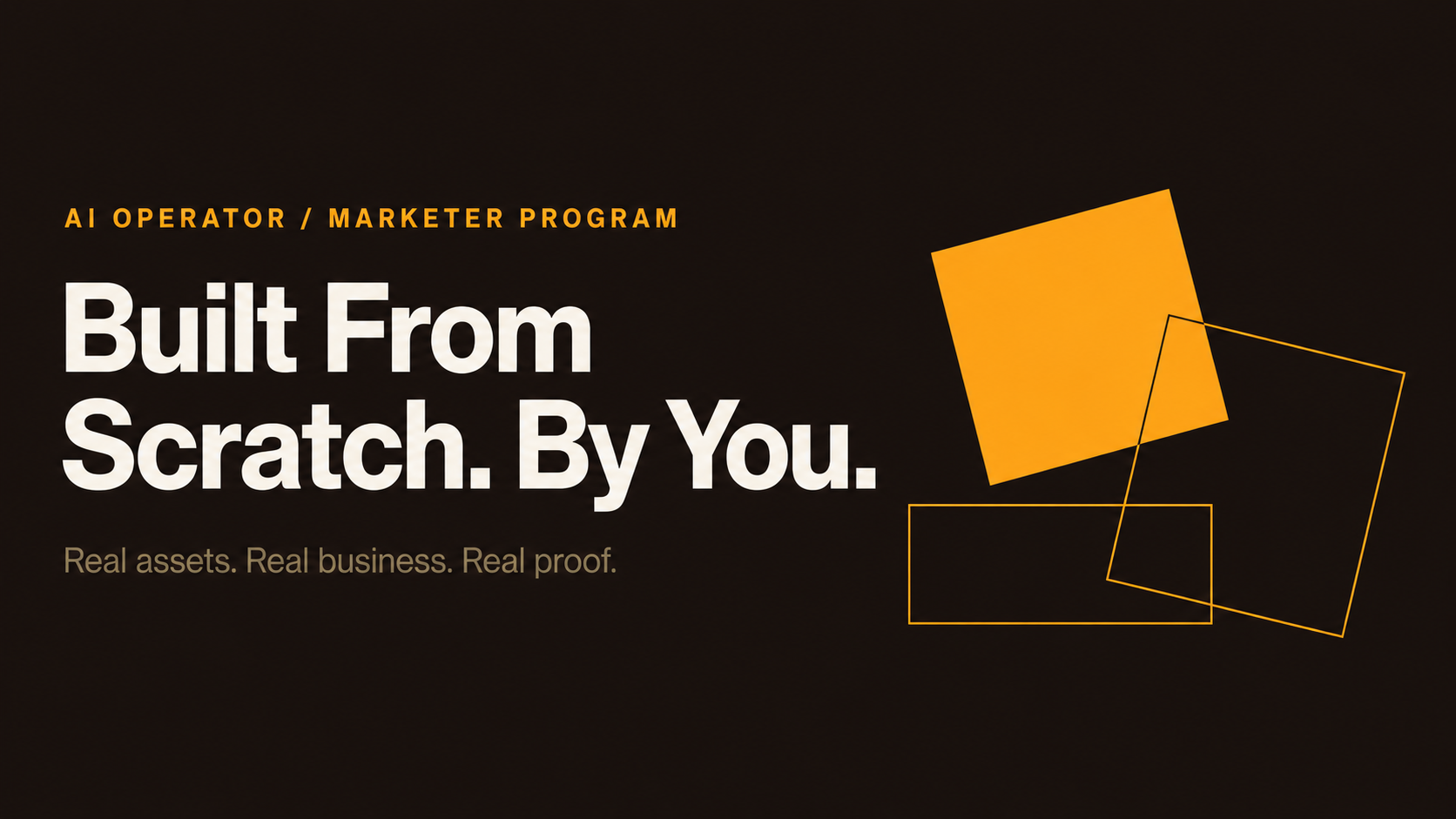 Program poster