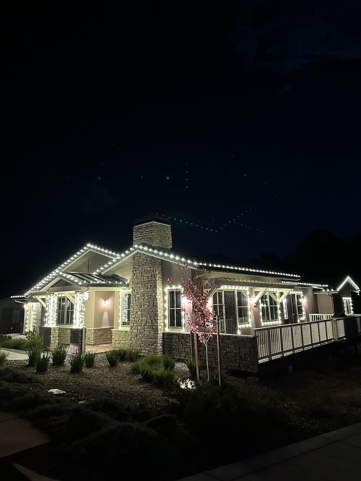 Christmas light installation Sonoma - SV Exterior