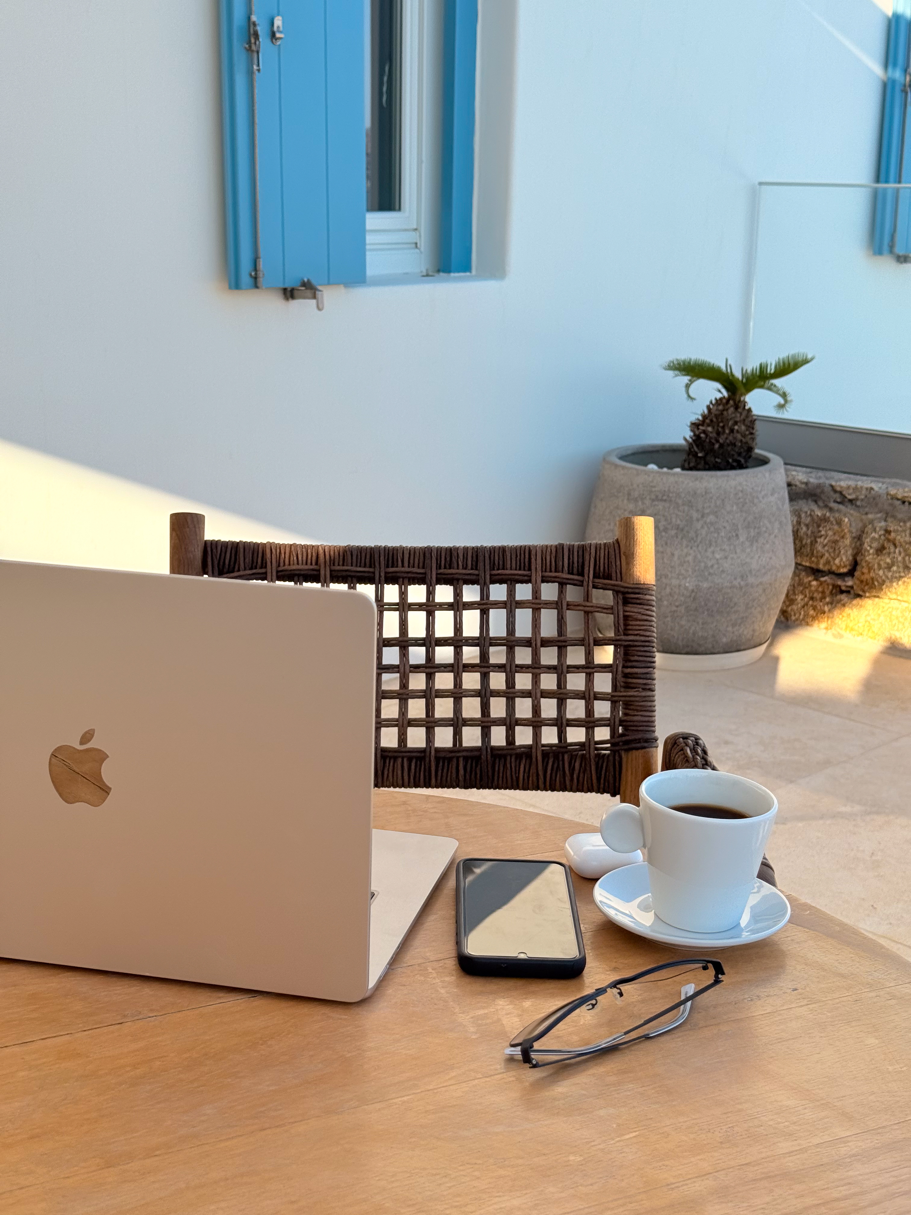 Founder working