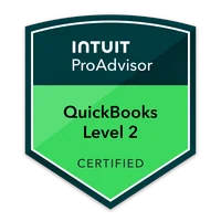 Intuit ProAdvisor QuickBooks Level 2 Certified