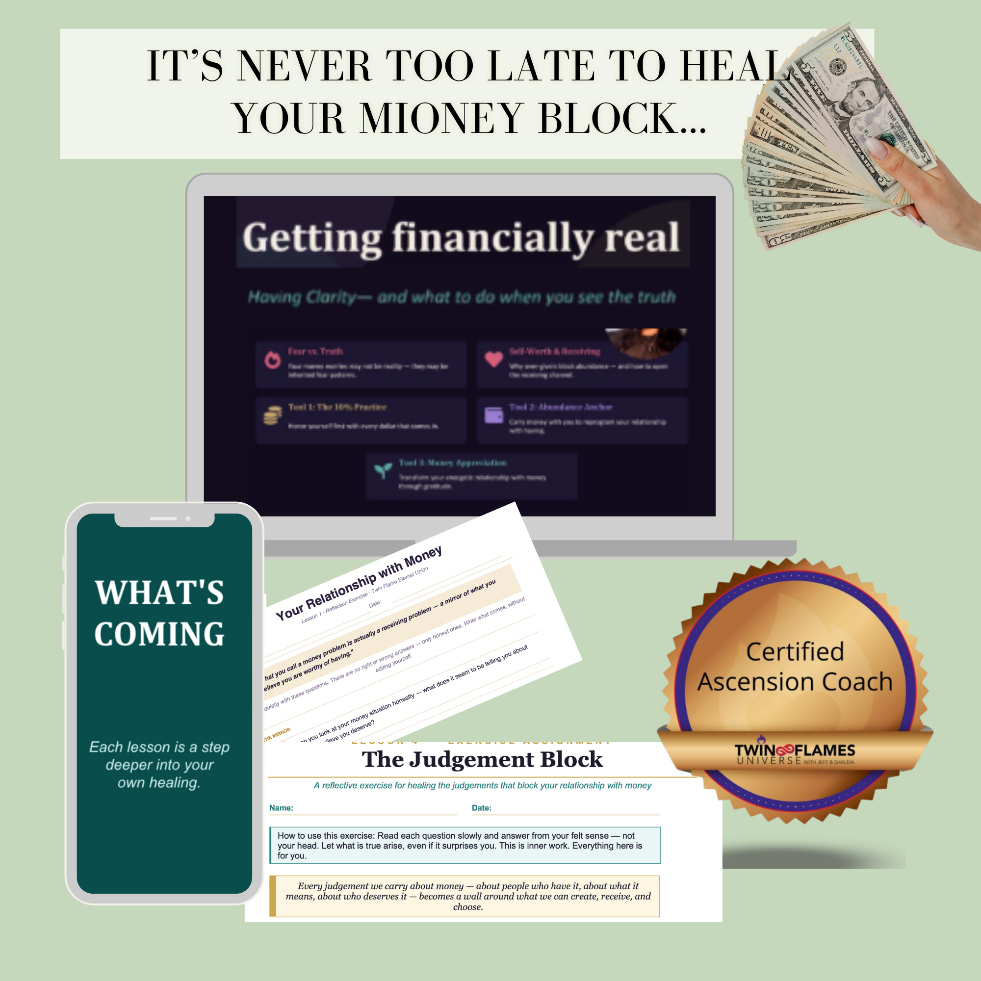 Healing Your Relationship with Money course materials